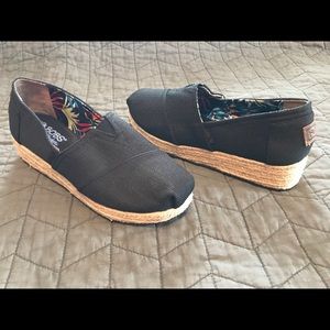 Bobs Espadrille Wedge 7.5